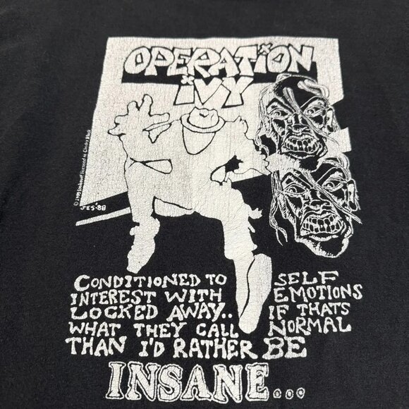 Vintage Operation Ivy Long- Sleeve Band Tee - Picture 4 of 10